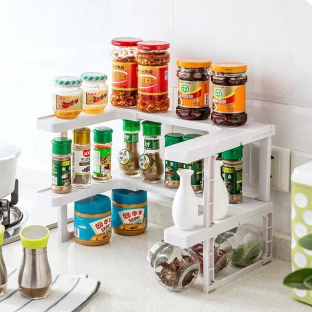 Adjustable Shelf Spice Rack