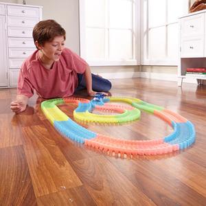 Glowing Racing Track Set