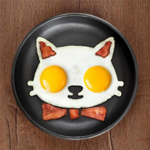 Silicone Lovely Kitty Egg Shaper