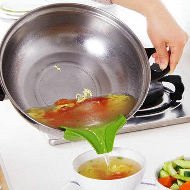 Leak-proof Silicone Funnel