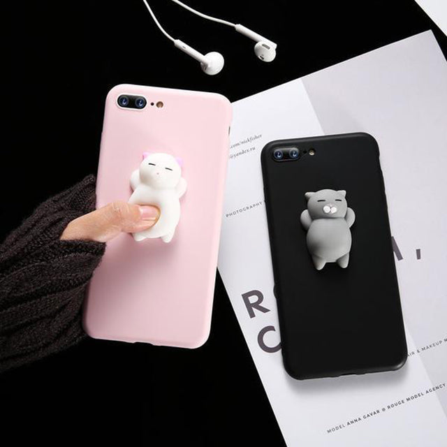 Silicone Cat iPhone Case