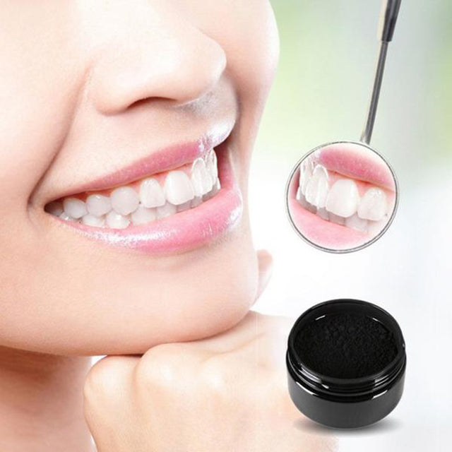 Activated Organic Charcoal Natural Teeth Whitening DONE