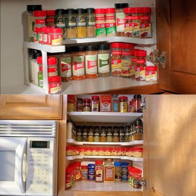 Adjustable Shelf Spice Rack