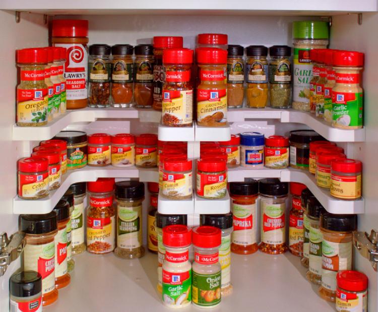 Adjustable Shelf Spice Rack