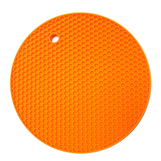 Round Silicone Non-Slip Heat Resistant Mat