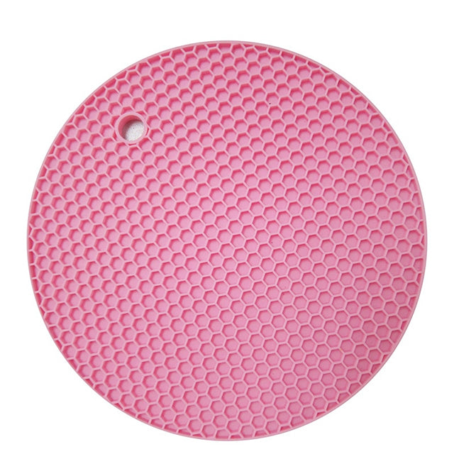 Round Silicone Non-Slip Heat Resistant Mat