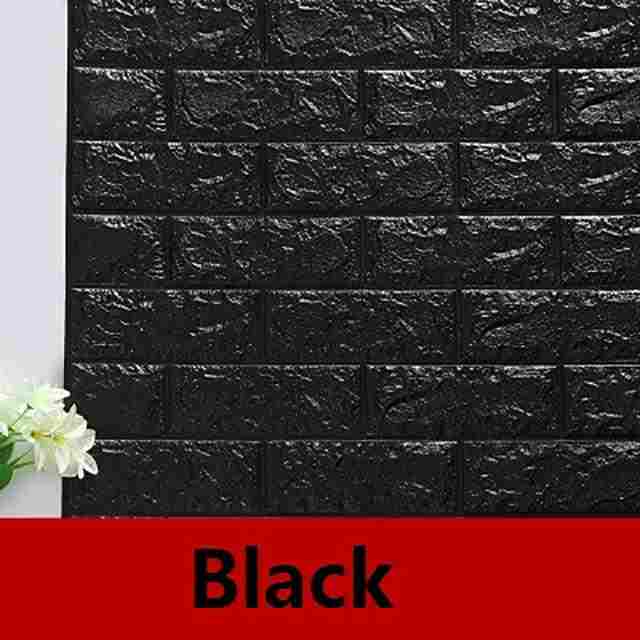 3D Waterproof Brick Wallpaper