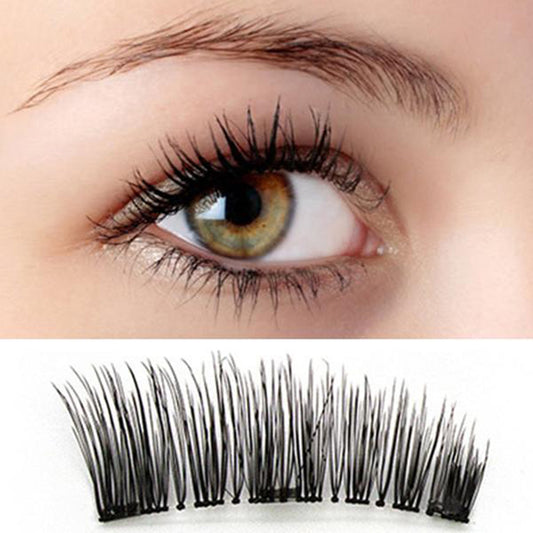 Magnetic Eyelashes with 3 Magnets