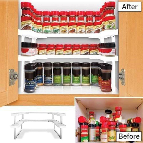 Adjustable Shelf Spice Rack