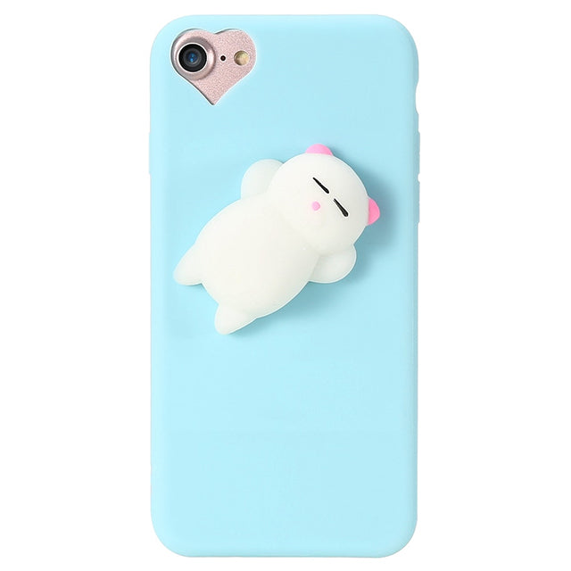 Silicone Cat iPhone Case