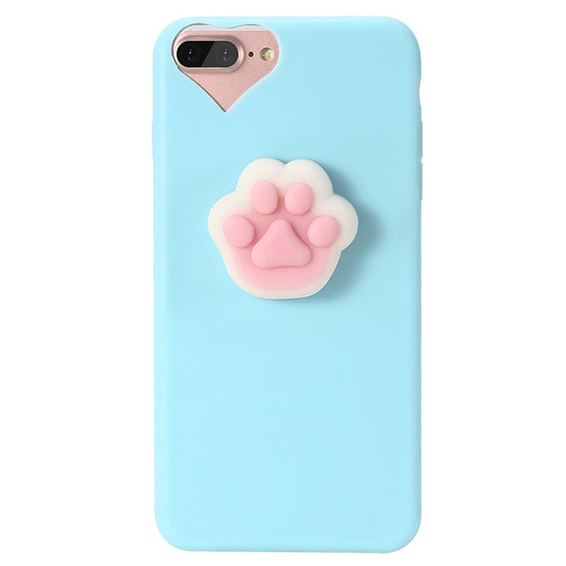 Silicone Cat iPhone Case