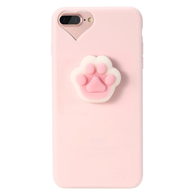 Silicone Cat iPhone Case