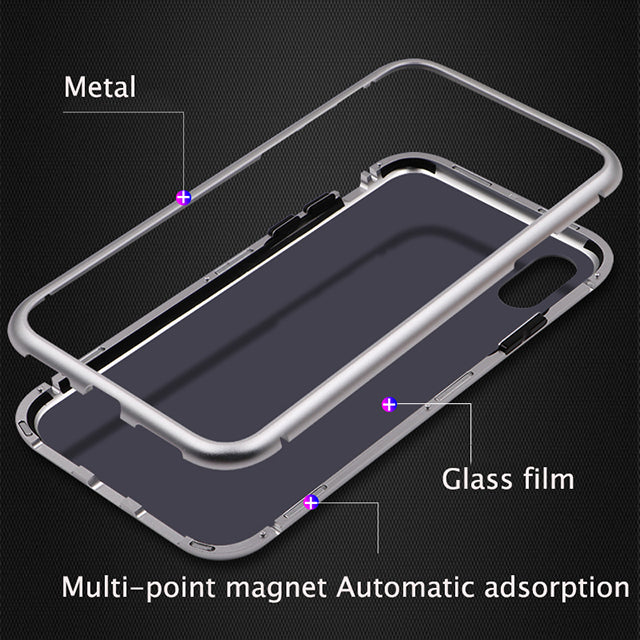Magnetic Adsorption iPhone Case
