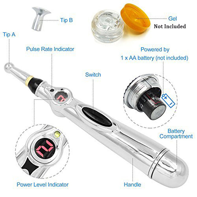 Electric Acupuncture Magnet Therapy Pen