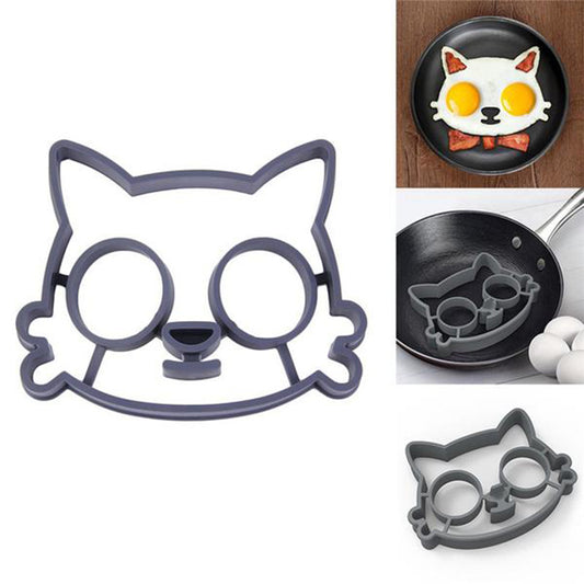 Silicone Lovely Kitty Egg Shaper
