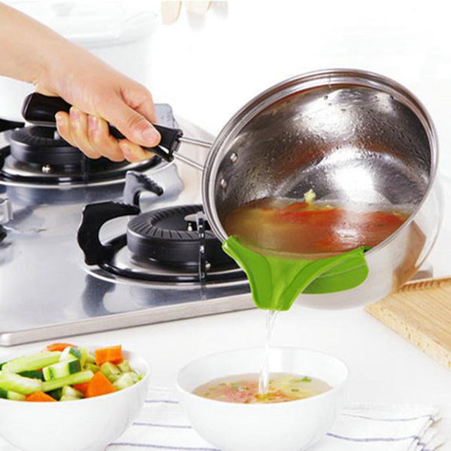 Leak-proof Silicone Funnel