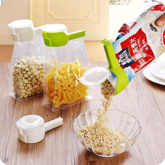 Food Sealing Clamp Bag with Nozzle