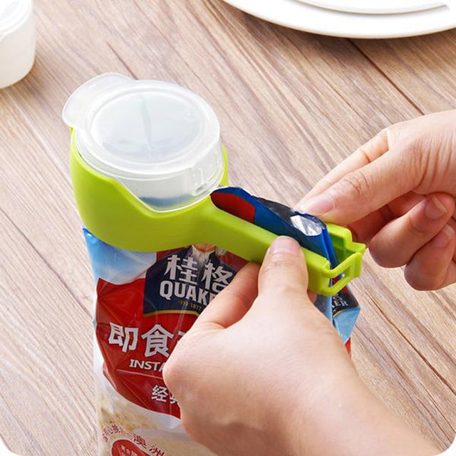 Food Sealing Clamp Bag with Nozzle