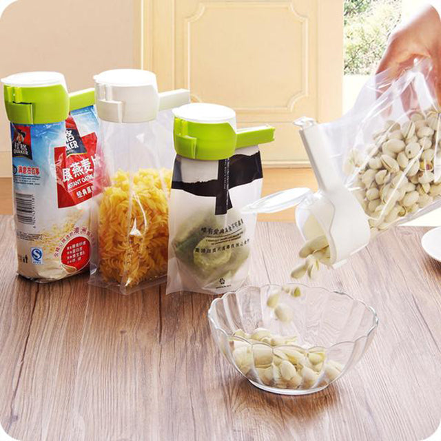 Food Sealing Clamp Bag with Nozzle