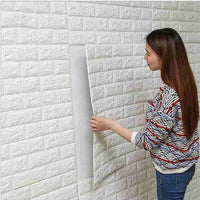 3D Waterproof Brick Wallpaper