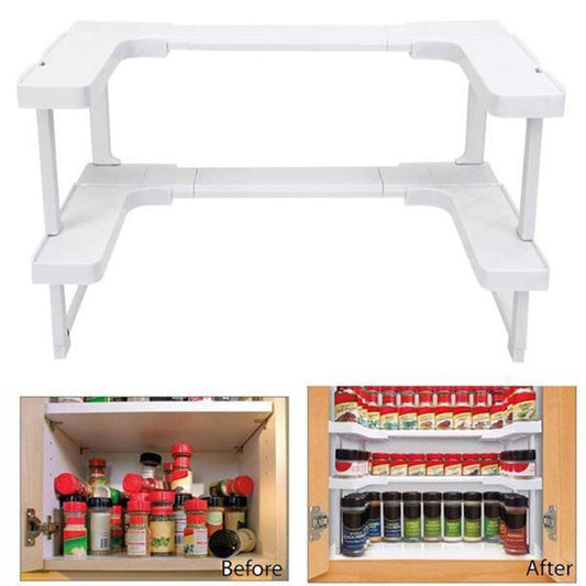 Adjustable Shelf Spice Rack