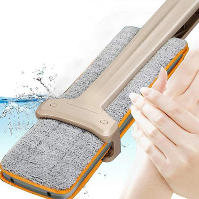 Self-wringing 360° Mop and Microfiber Replace Cloth 2pcs DONE