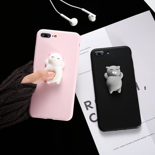 Silicone Cat iPhone Case