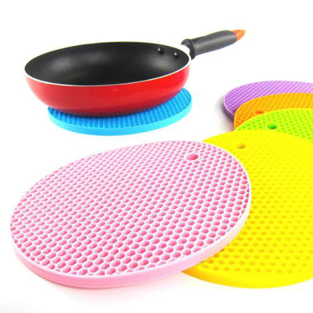Round Silicone Non-Slip Heat Resistant Mat