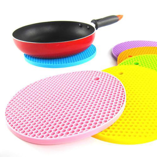 Round Silicone Non-Slip Heat Resistant Mat