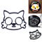 Silicone Lovely Kitty Egg Shaper